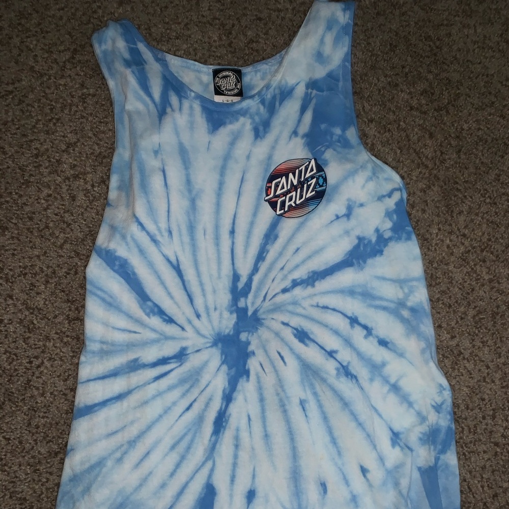 Santa Cruz Skateboards Tie Dye Tank